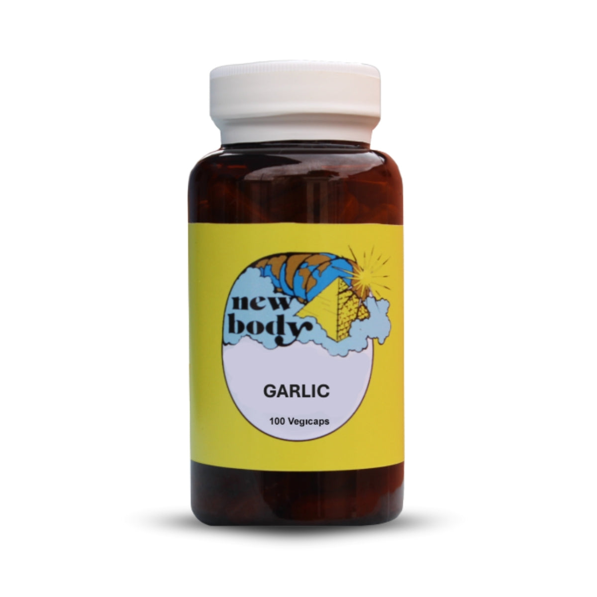 Garlic 100 Vegicaps – Pure Herbal Supplement, No Binders, Fillers, or Additives