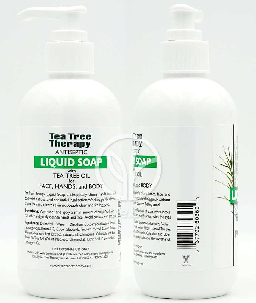 TEA TREE THERAPY Tea Tree Liquid Soap, 8 OZ