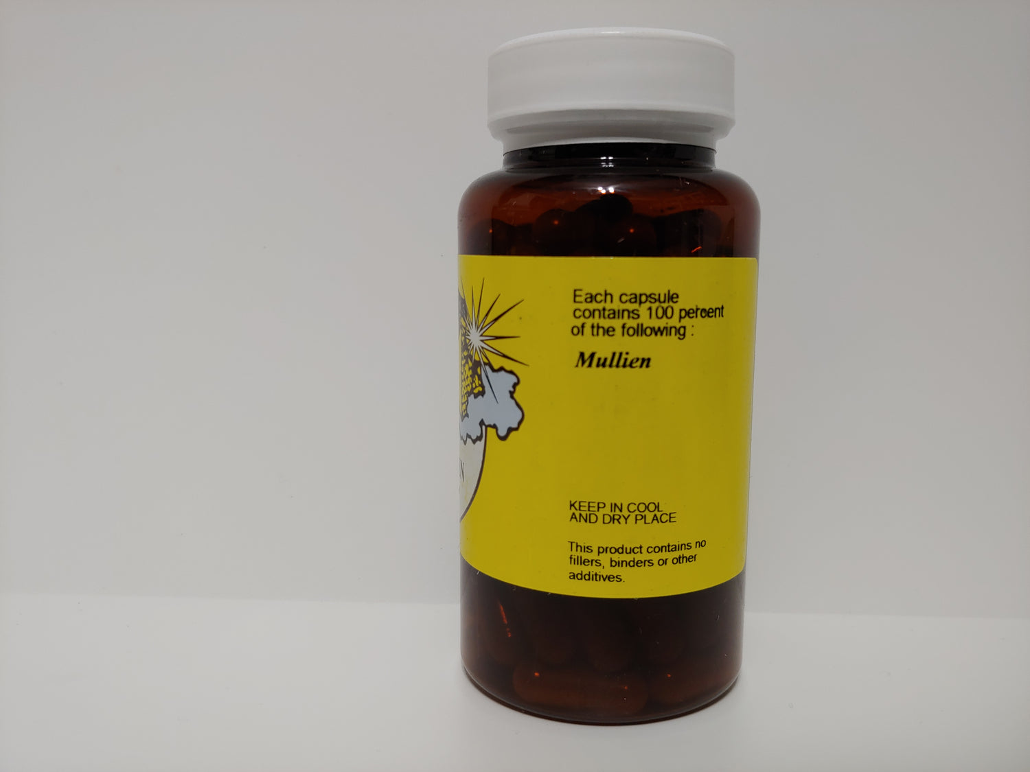 New Body Products MULLEIN 100 Vegicaps This Product Contains No Fillers, Binders, or Additives