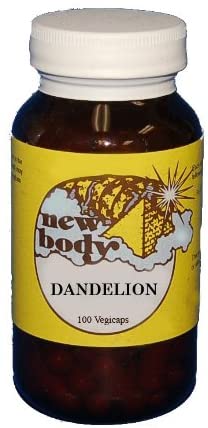 new-body-products-dandelion,gid://shopify/MediaImage/23744920780952,Dandelion root supplement - herbal detox 100 vegan capsules