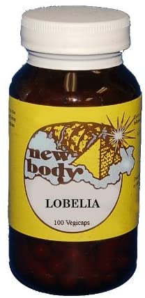 new-body-lobelia,gid://shopify/MediaImage/23744925434008,Lobelia herbal supplement - respiratory support 100 vegan capsules