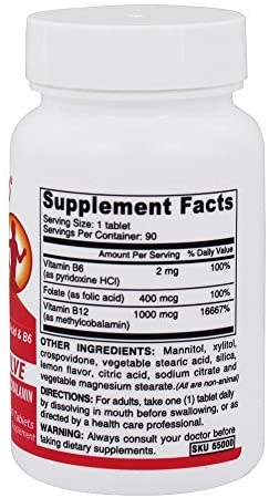 Deva Vegan B12 Sublingual - 90 Sublingual Tablets